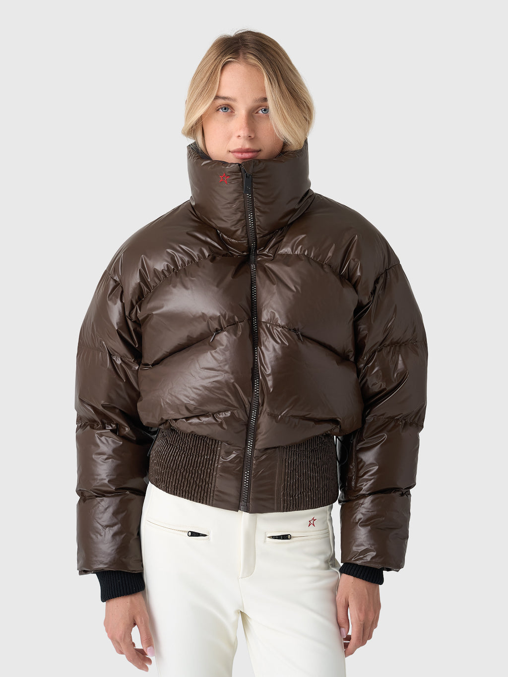 Perfect Moment Women's Auretta Down Bomber Jacket - Saint Bernard