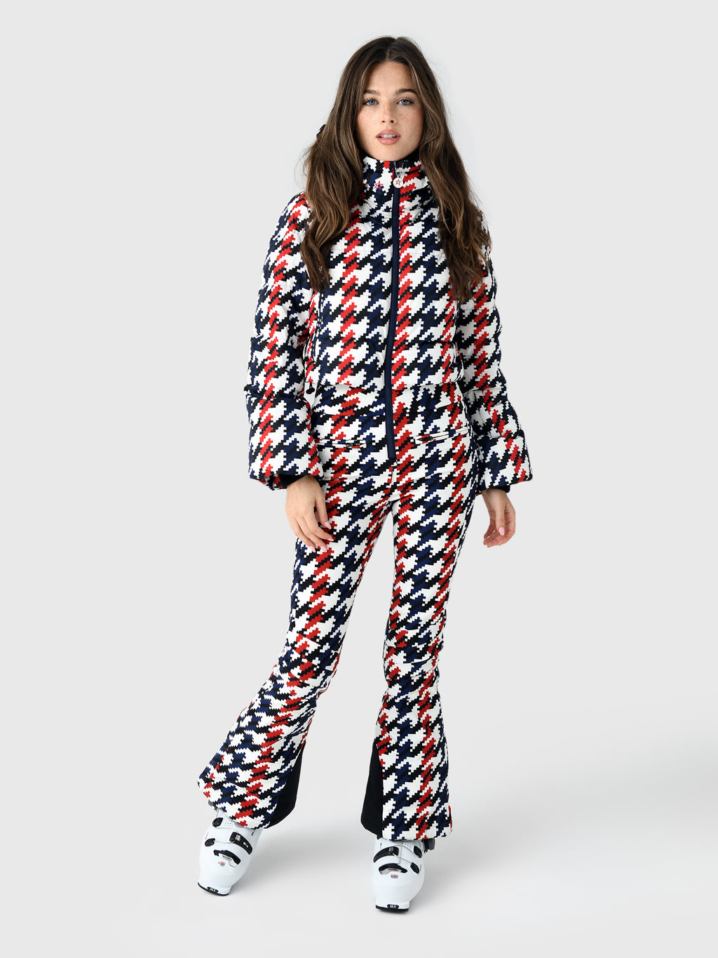 Perfect Moment Women's Polar Flare Ski Suit - Saint Bernard