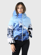 Perfect Moment Women's Polar Flare Down Jacket III - Saint Bernard
