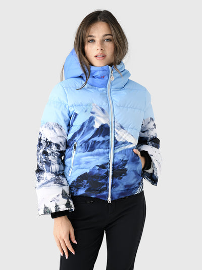 Perfect Moment Women's Polar Flare Down Jacket III - Saint Bernard