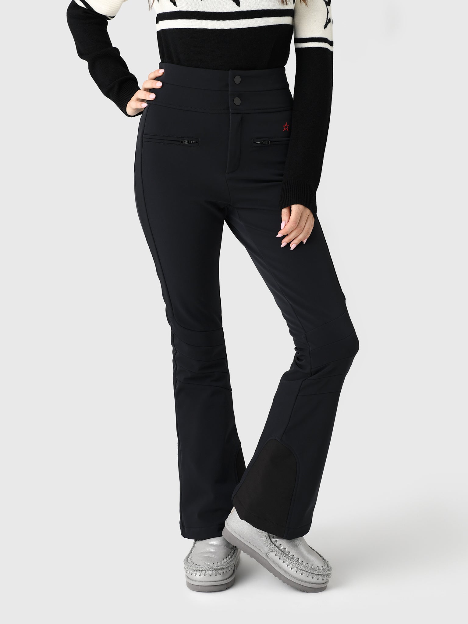 Perfect Moment Women's High-Waist Aurora Flare Ski Pant - Saint Bernard