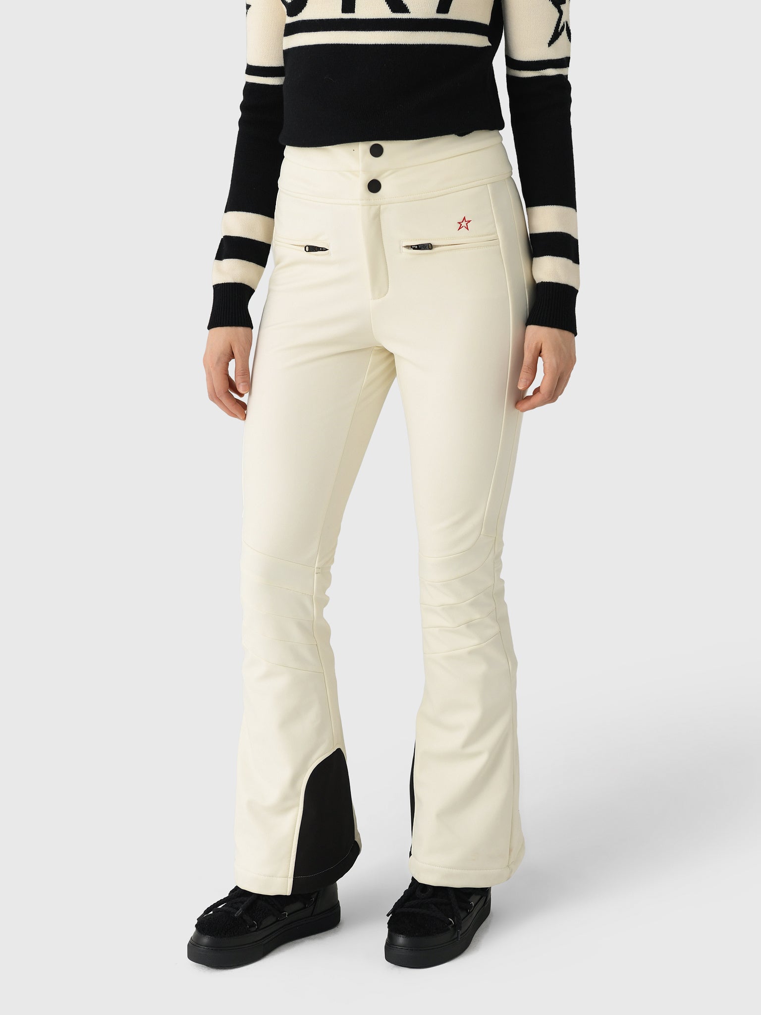 Perfect Moment Women's High-Waist Aurora Flare Ski Pant - Saint Bernard