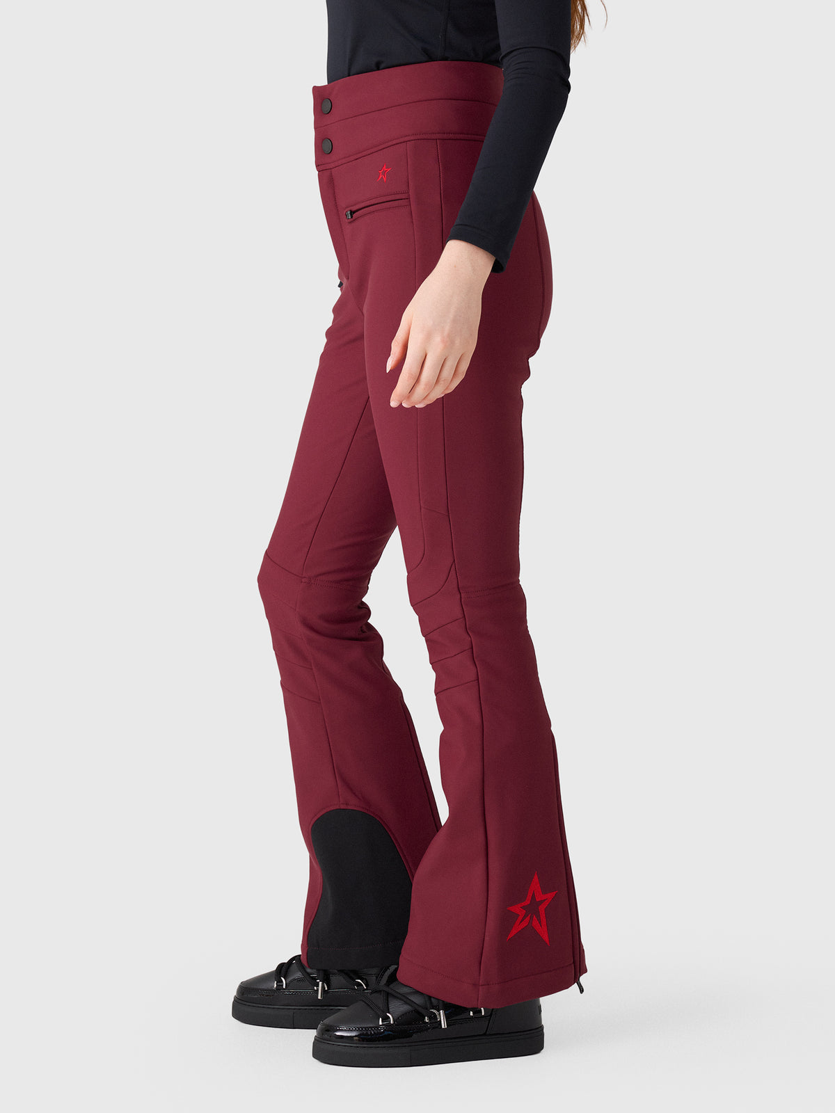 Perfect Moment Women's High-Waist Aurora Flare Ski Pant - Saint Bernard