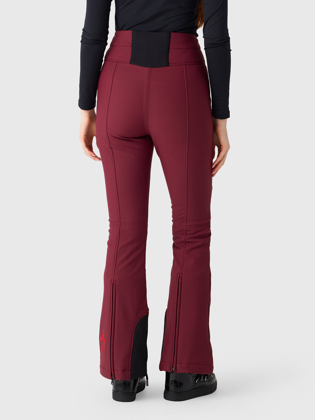 Perfect Moment Women's High-Waist Aurora Flare Ski Pant - Saint Bernard