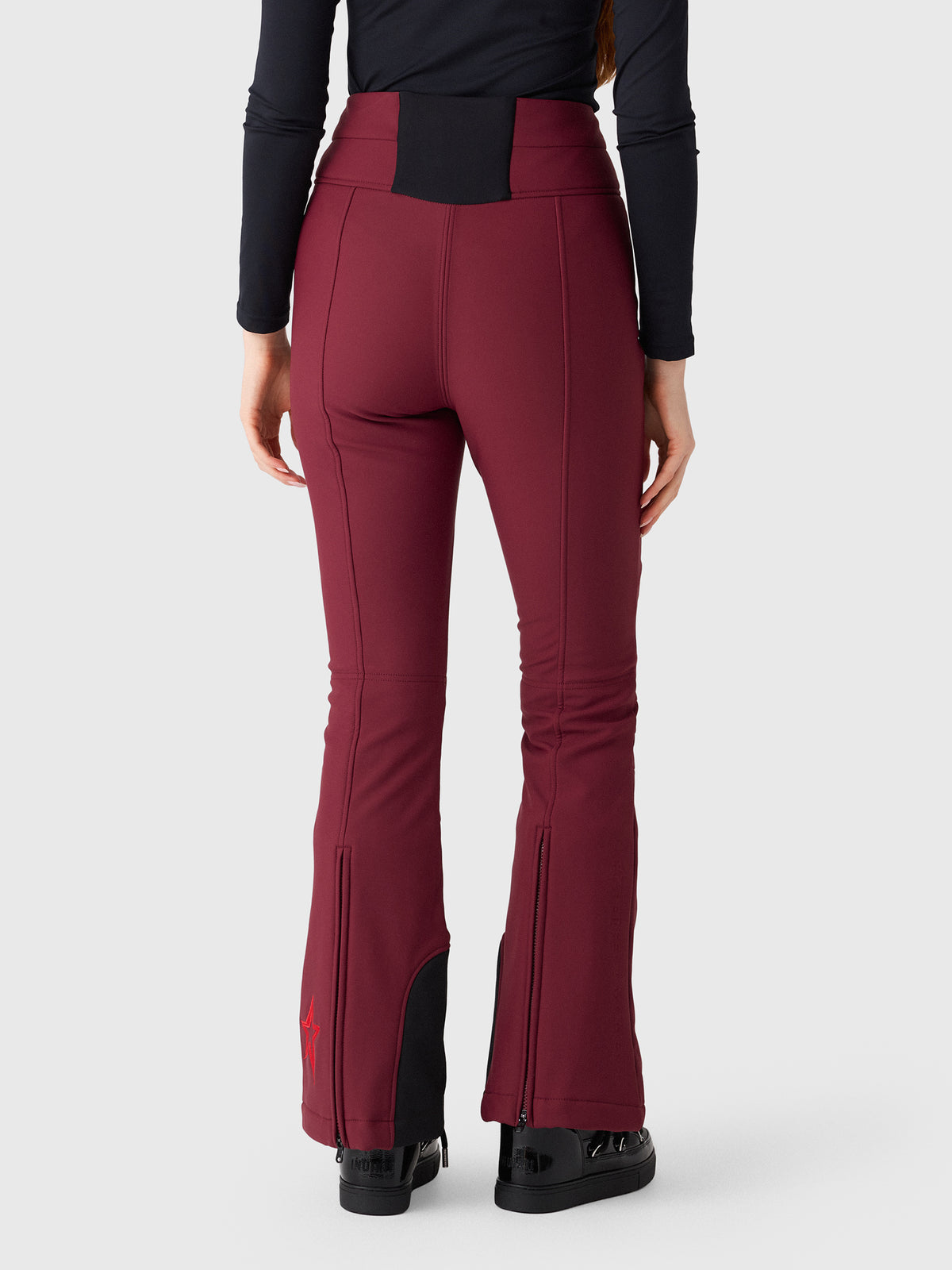 Perfect Moment Women's High-Waist Aurora Flare Ski Pant - Saint Bernard