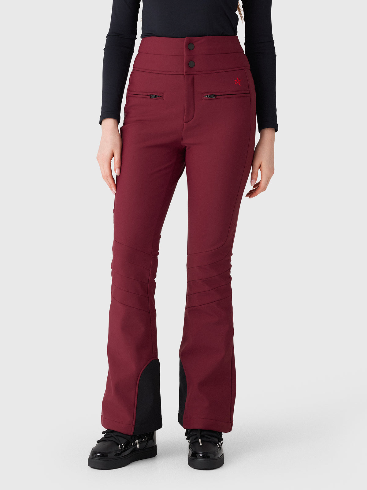 Perfect Moment Women's High-Waist Aurora Flare Ski Pant - Saint Bernard