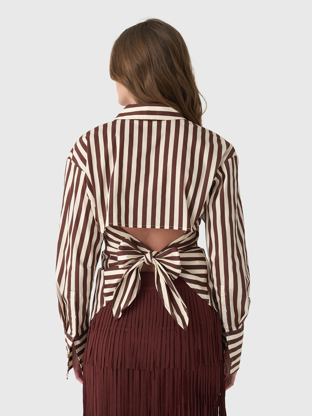 Simon Miller Women's Loch Poplin Button-Down Shirt - Saint Bernard