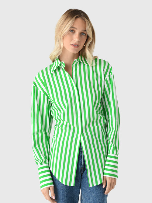 Simon Miller Women's Loch Poplin Button-Down Shirt