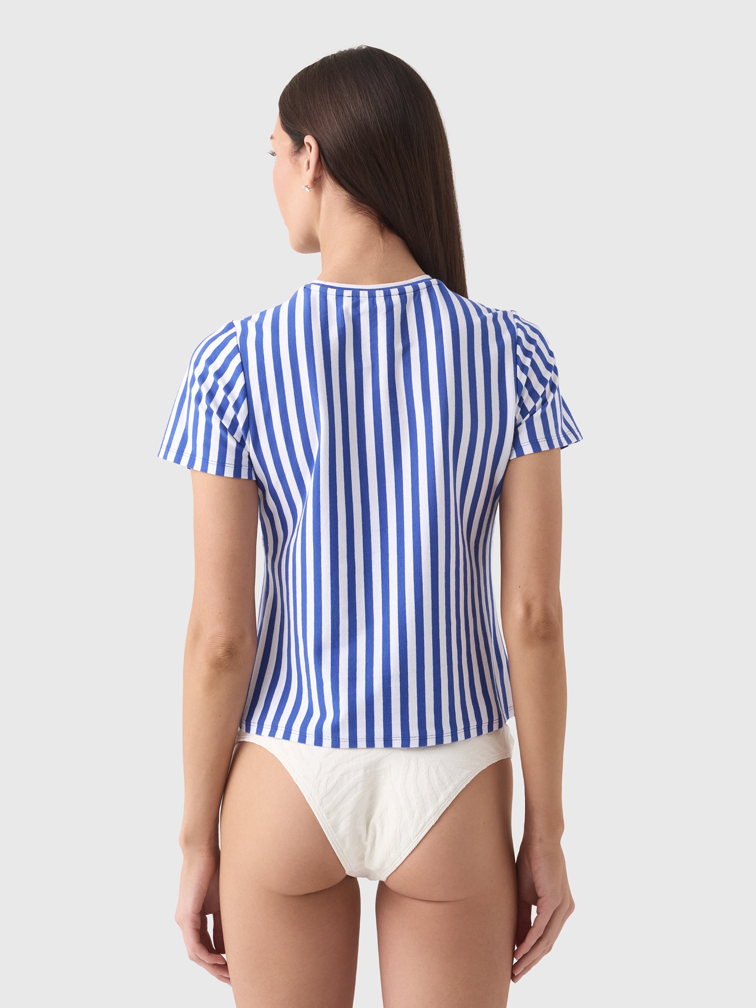 Simon Miller Women's Kini Striped Tee - Saint Bernard