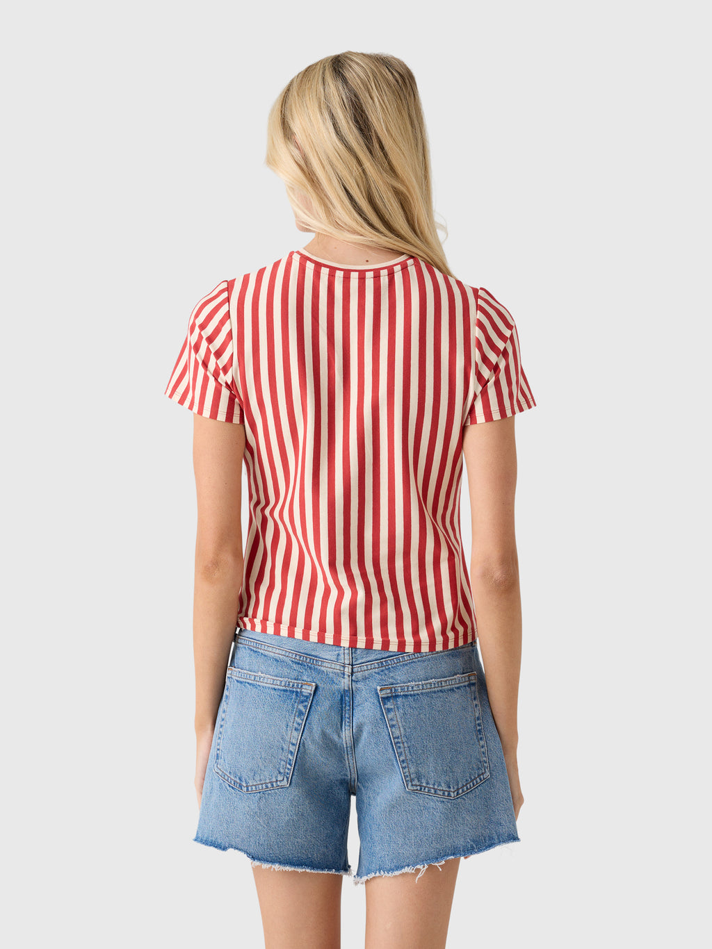 Simon Miller Women's Kini Striped Tee - Saint Bernard