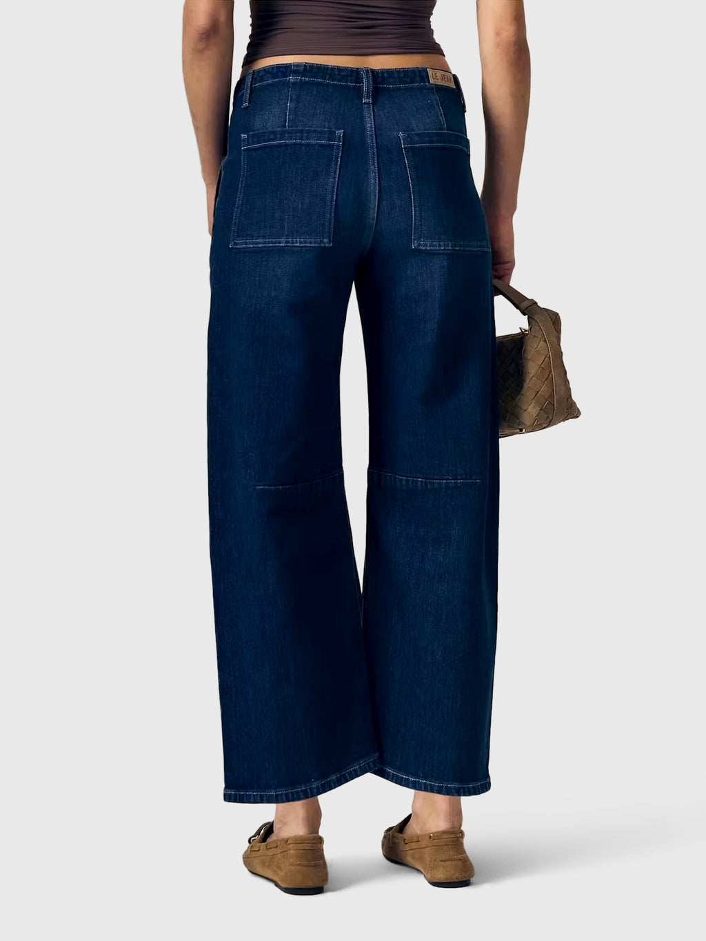 Le Jean Women's Utility Soft Barrel Jean - Saint Bernard