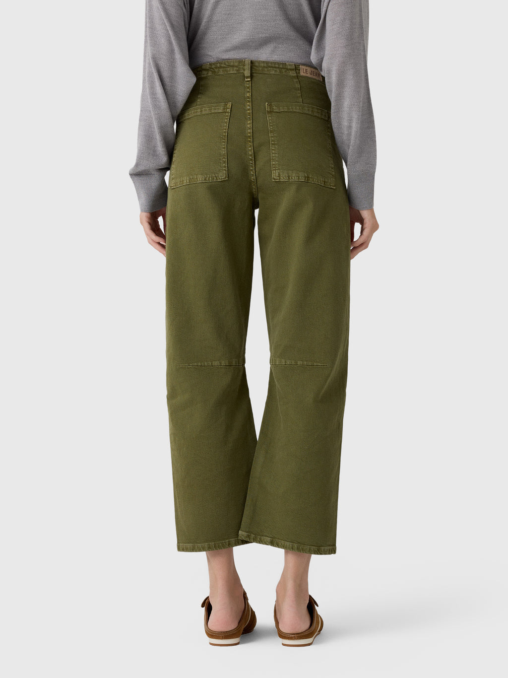 Le Jean Women's Utility Soft Barrel Jean - Saint Bernard