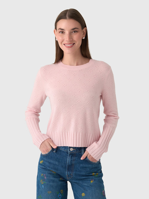 Guest In Residence Women's Compass Shrunken Crew Sweater