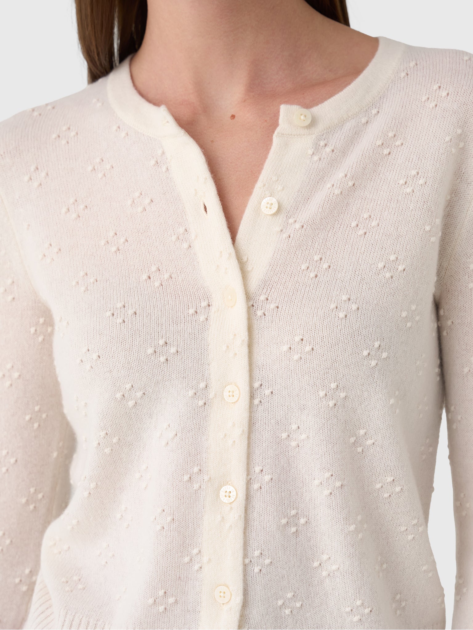 Guest In Residence Women's Compass Jane Cardigan - Saint Bernard