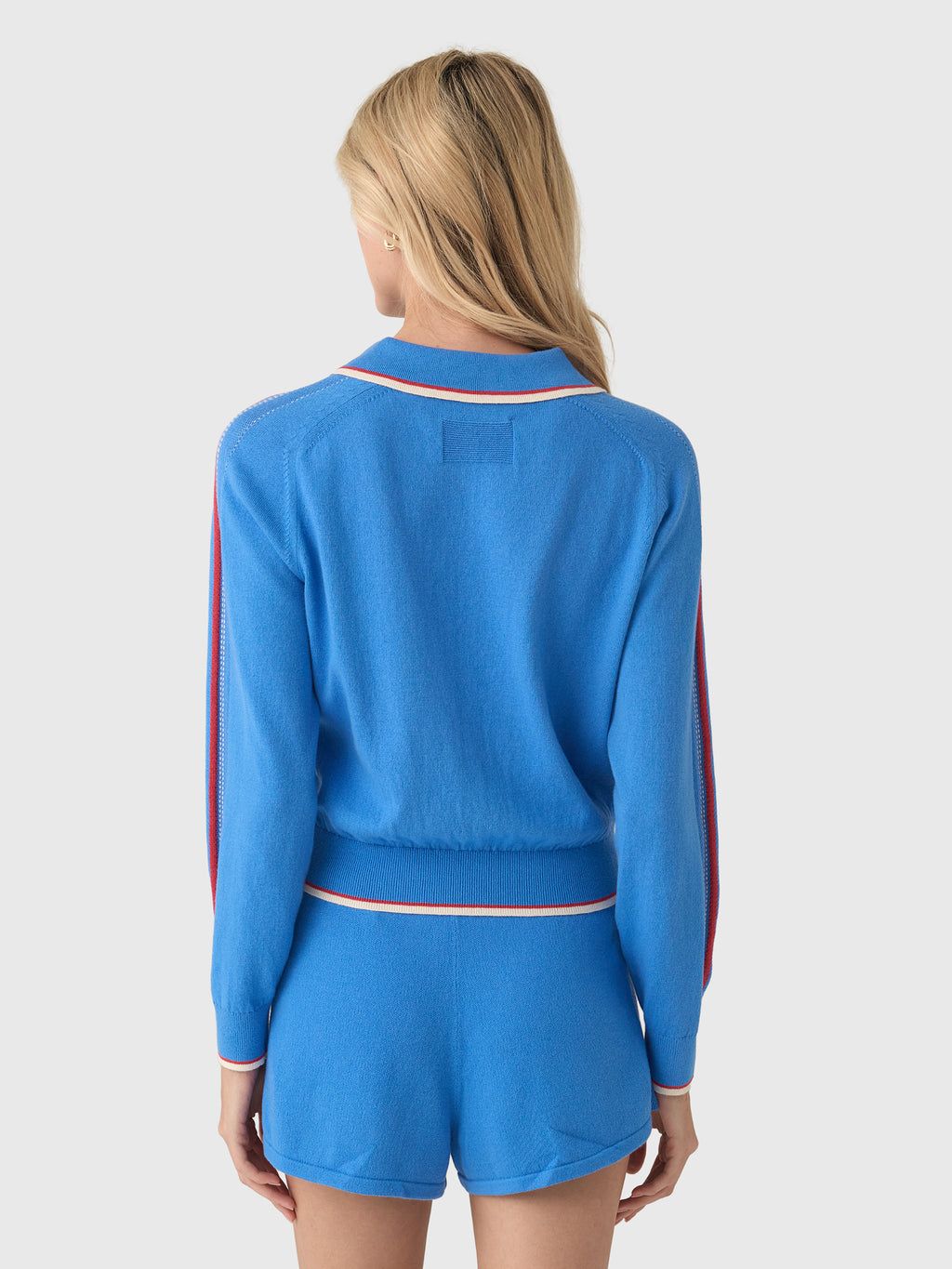 Guest In Residence Women's Relay Polo Sweater - Saint Bernard