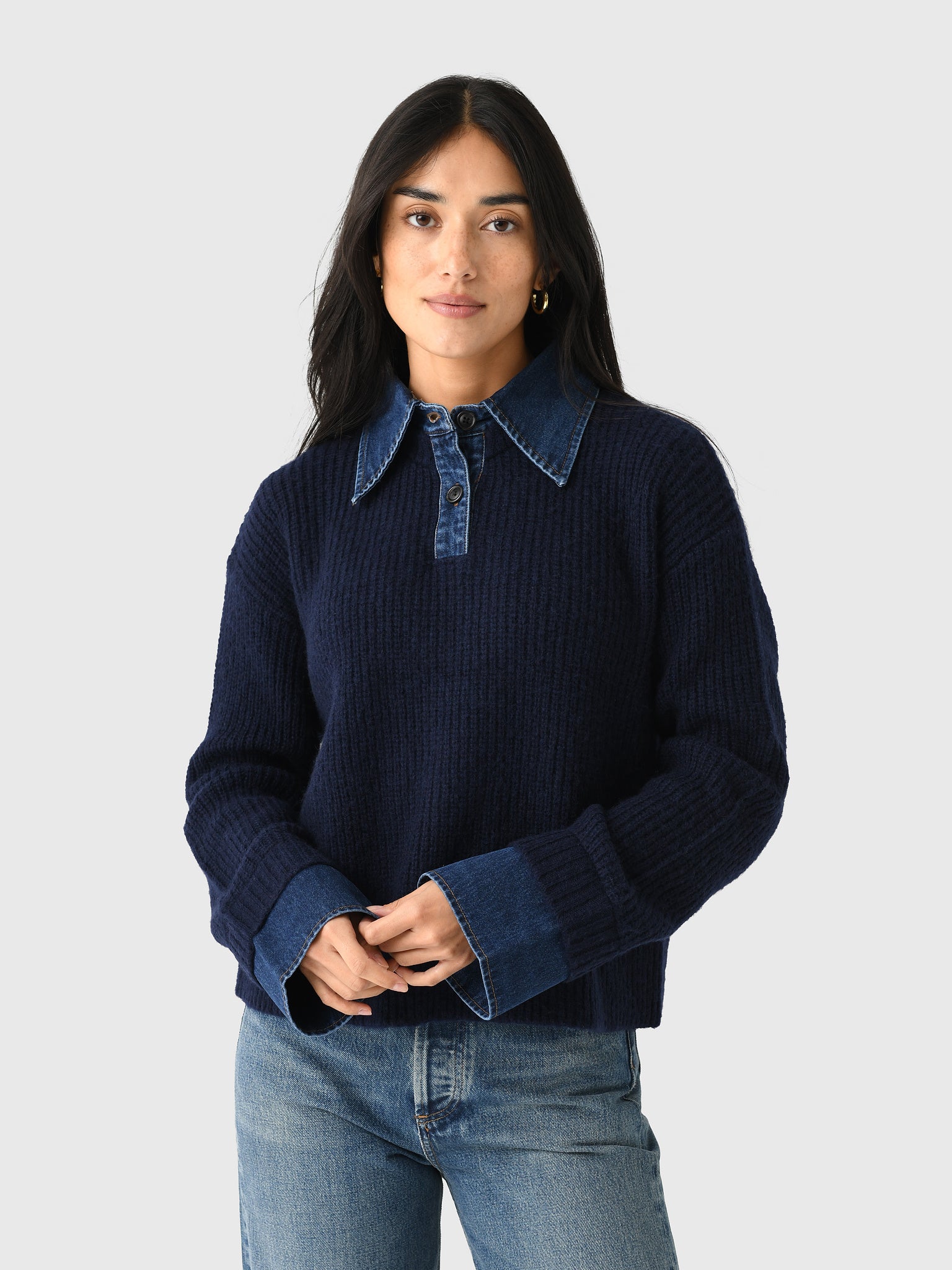 Le Jean Women's Harvey Sweater - Saint Bernard