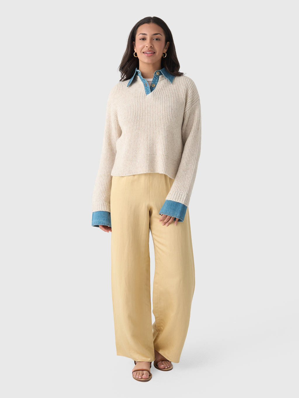 Le Jean Women's Harvey Sweater - Saint Bernard