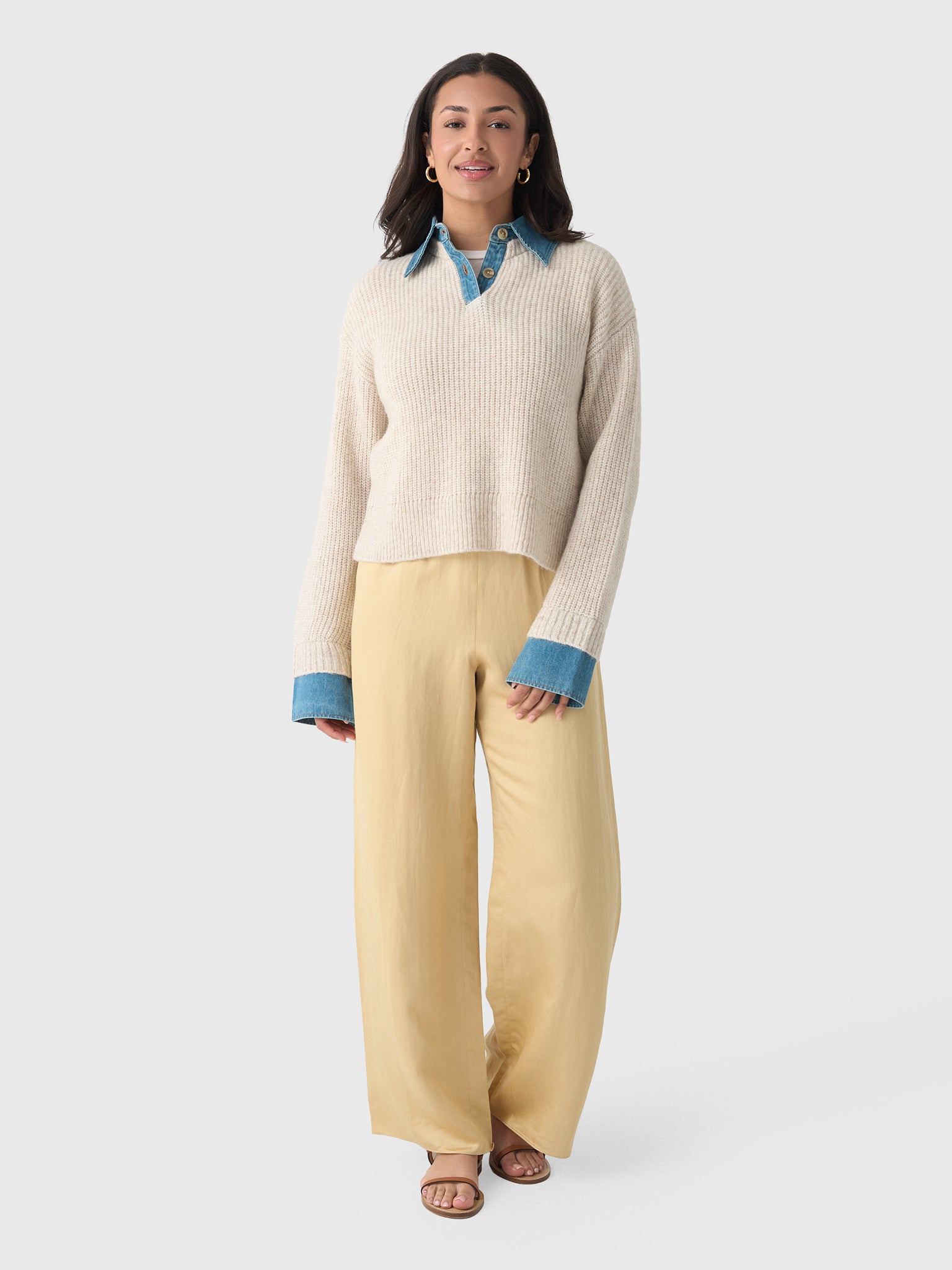 Le Jean Women's Harvey Sweater - Saint Bernard