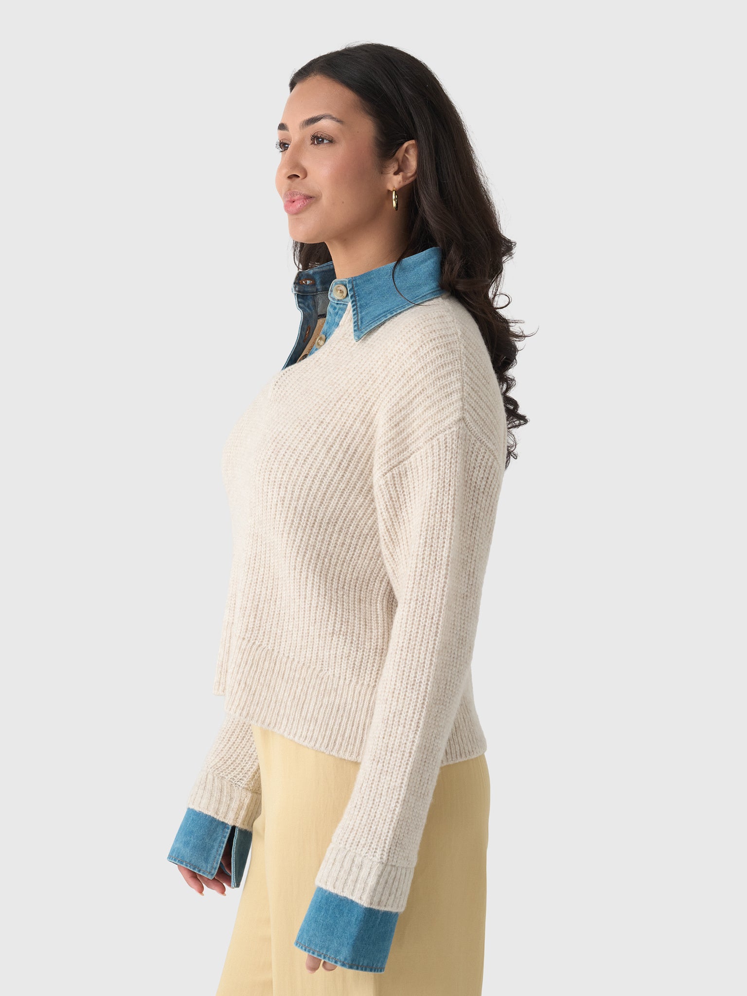 Le Jean Women's Harvey Sweater - Saint Bernard