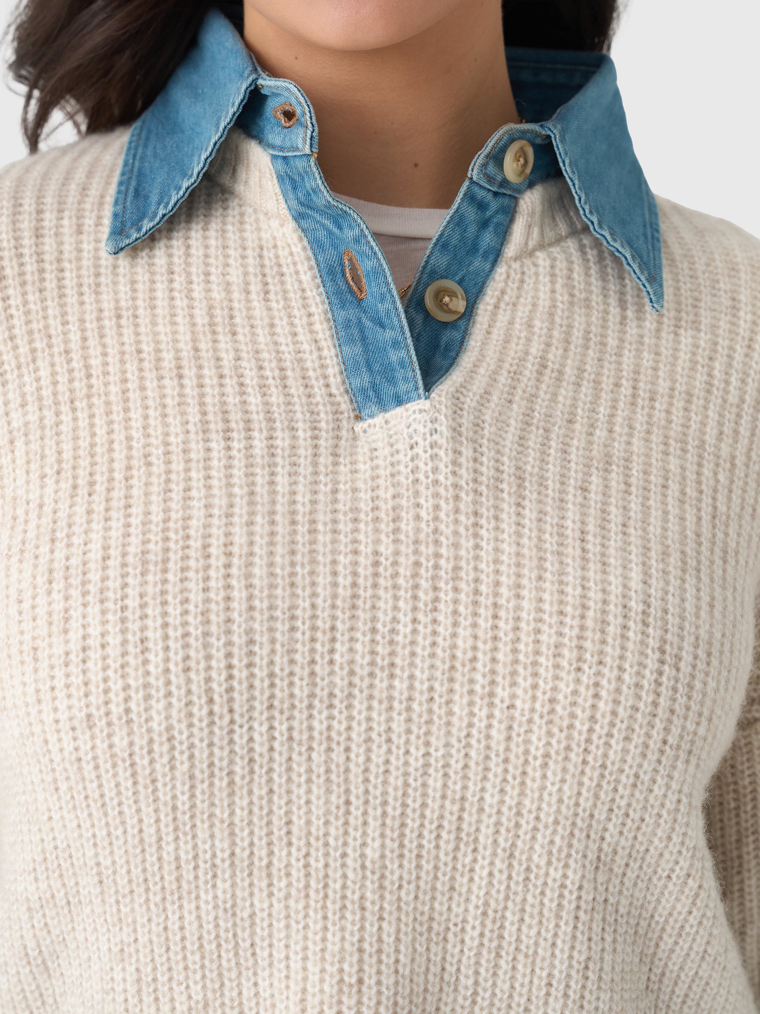 Le Jean Women's Harvey Sweater - Saint Bernard