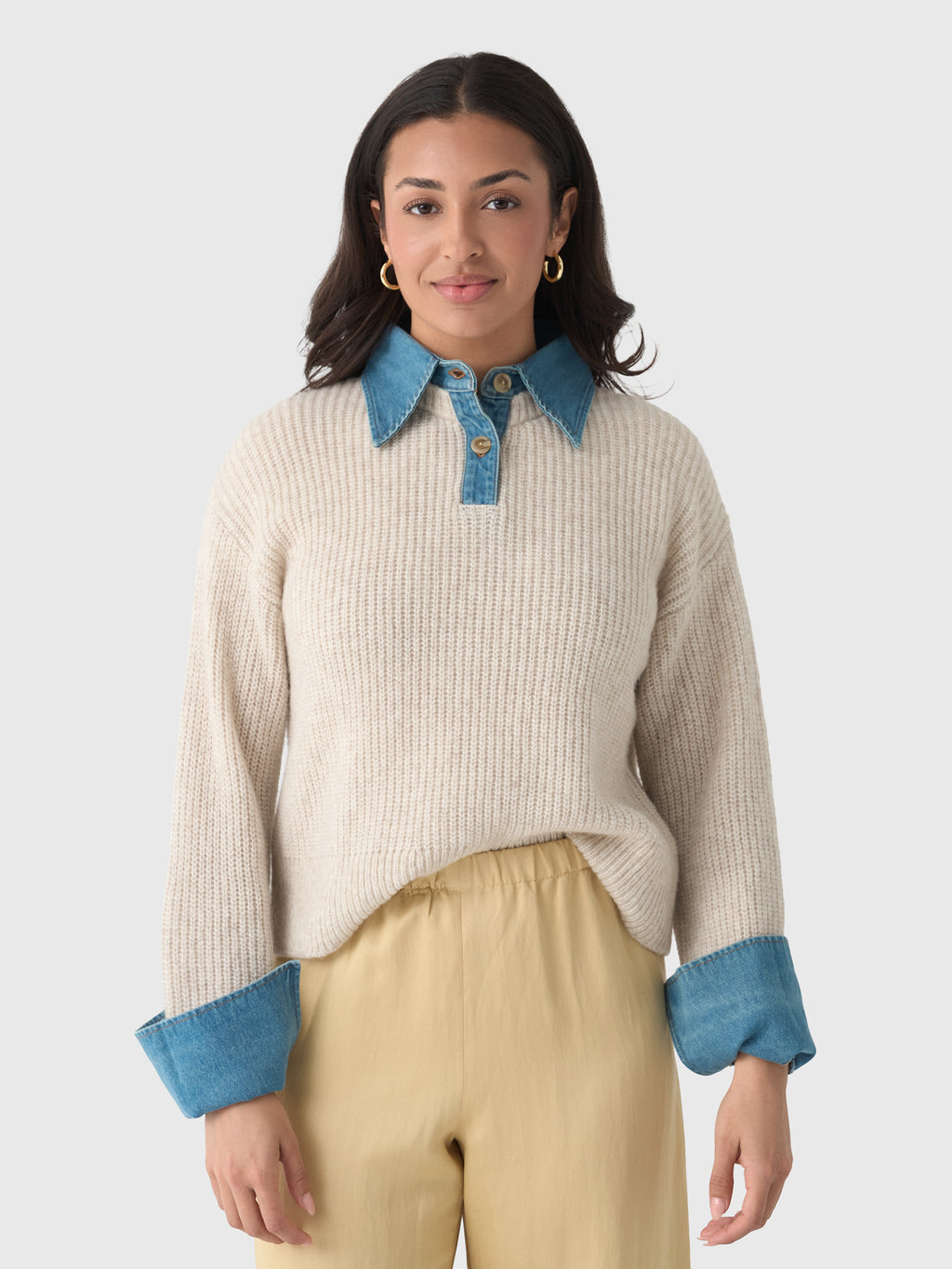 Le Jean Women's Harvey Sweater - Saint Bernard