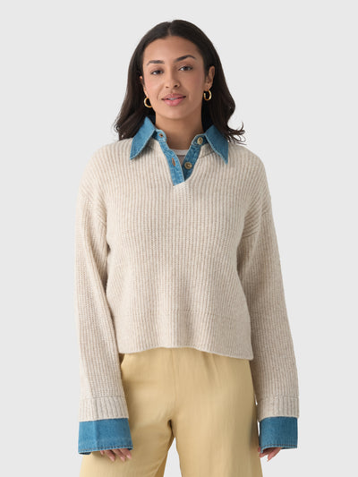 Le Jean Women's Harvey Sweater - Saint Bernard