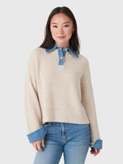 Le Jean Women's Harvey Sweater - Saint Bernard