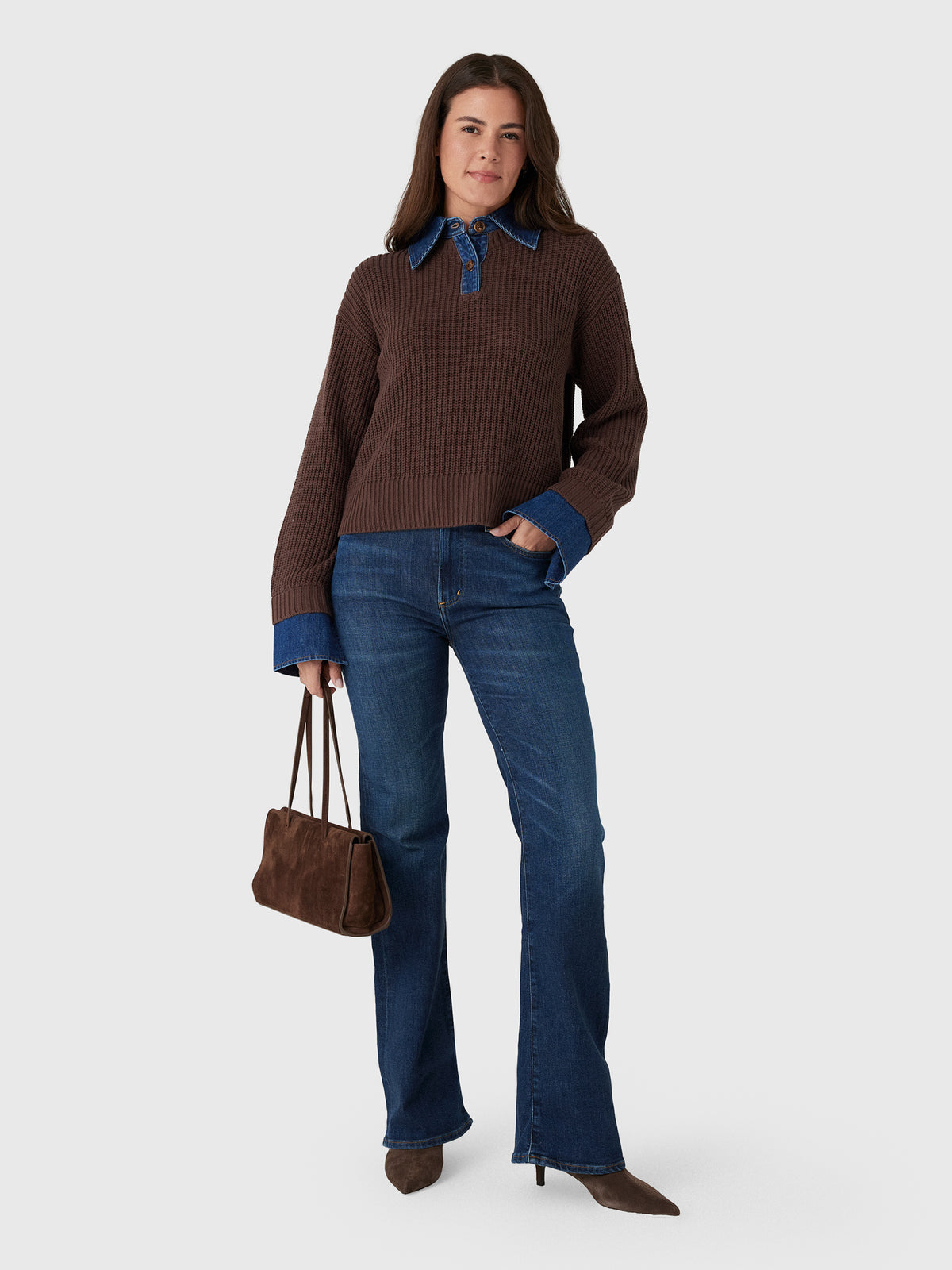 Le Jean Women's Harvey Sweater - Saint Bernard