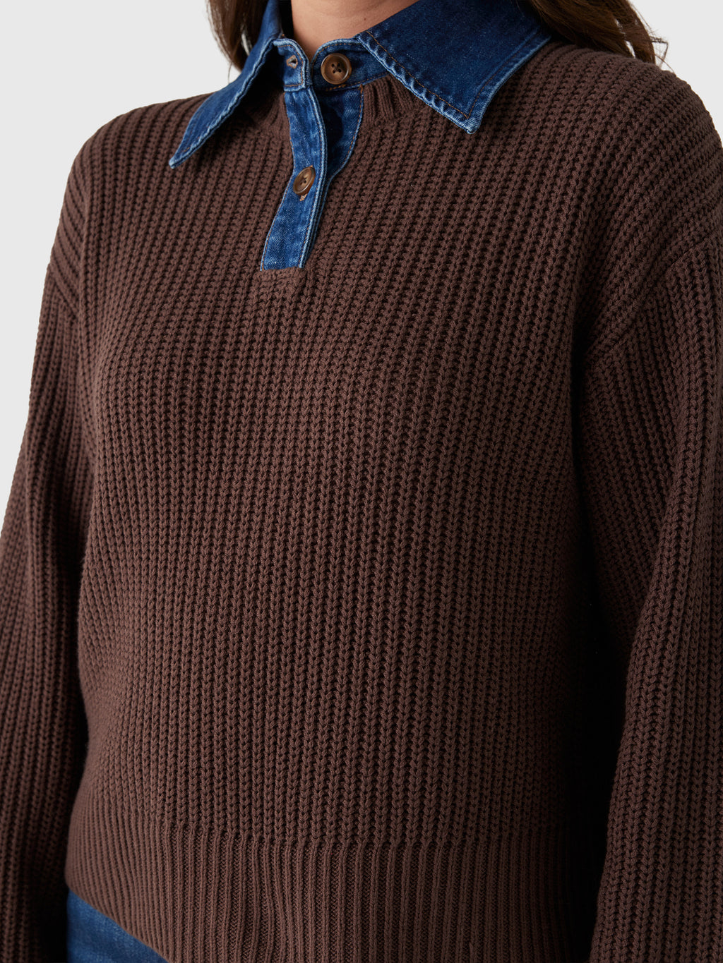 Le Jean Women's Harvey Sweater - Saint Bernard