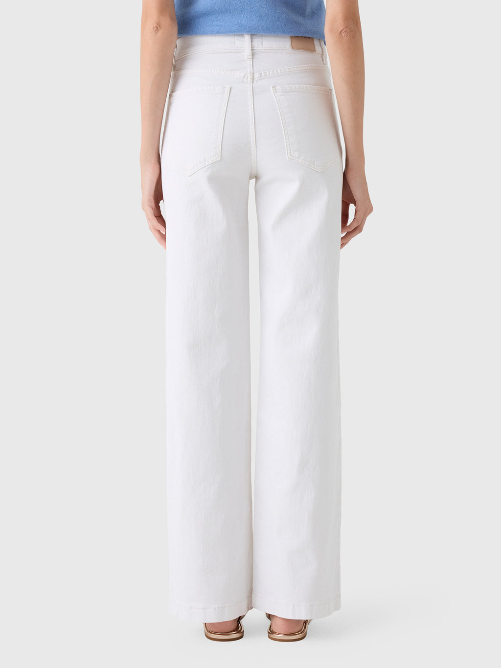 Le Jean Women's Georgia Wide Leg Jean - Saint Bernard