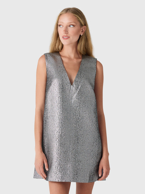 Simon Miller Women's Fountain Metallic Mini Dress