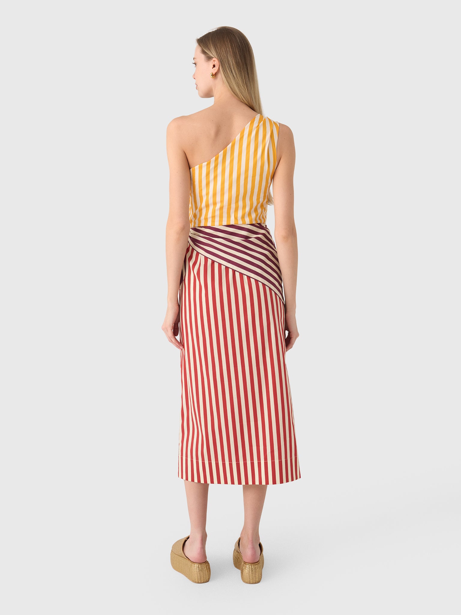 Simon Miller Women's Belem Poplin Midi Dress - Saint Bernard