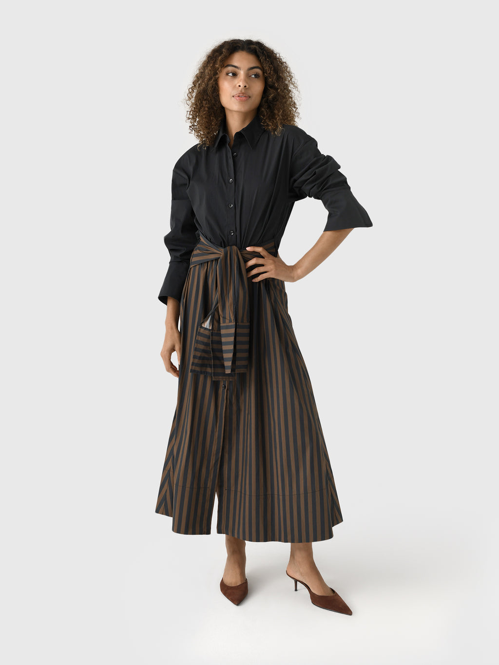 Simon Miller Women's Inna Poplin Maxi Dress – Saint Bernard