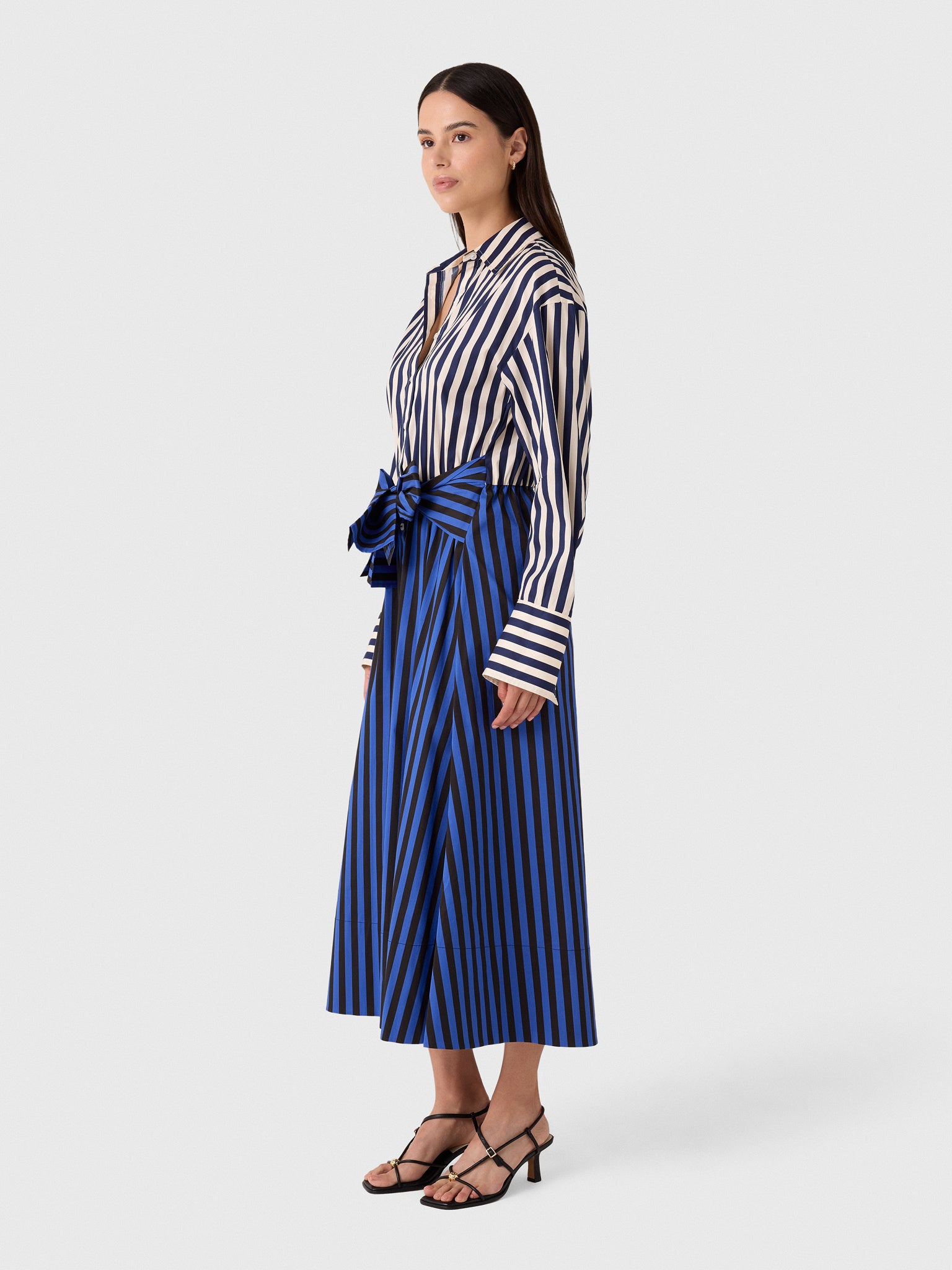 Simon Miller Women's Inna Poplin Maxi Dress - Saint Bernard