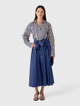 Simon Miller Women's Inna Poplin Maxi Dress - Saint Bernard