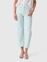 Le Jean Women's Selena Crop Jean - Saint Bernard