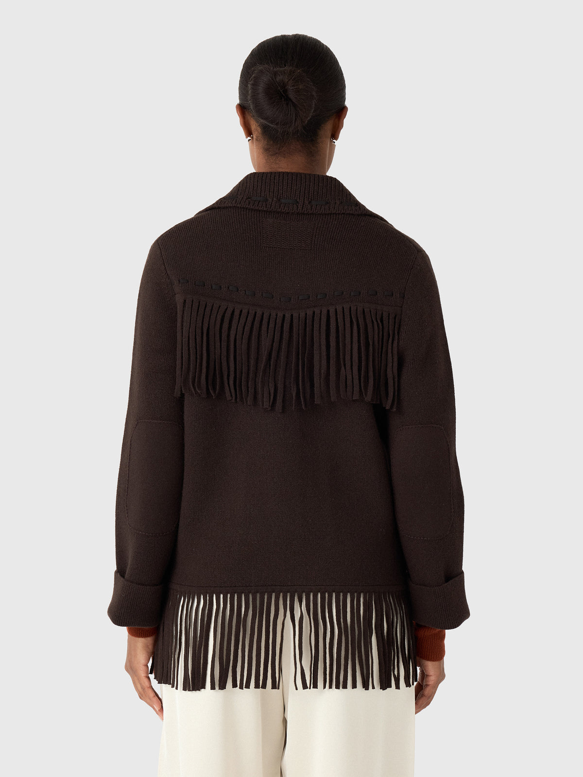 Guest In Residence Women's Western Fringe Jacket - Saint Bernard
