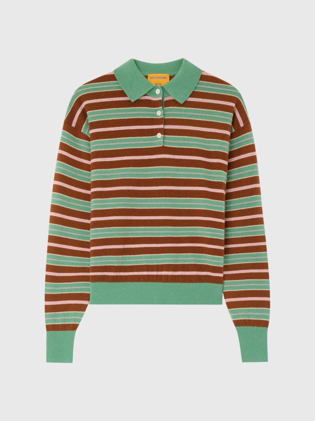 Guest In Residence Women's Collegiate Stripe Polo