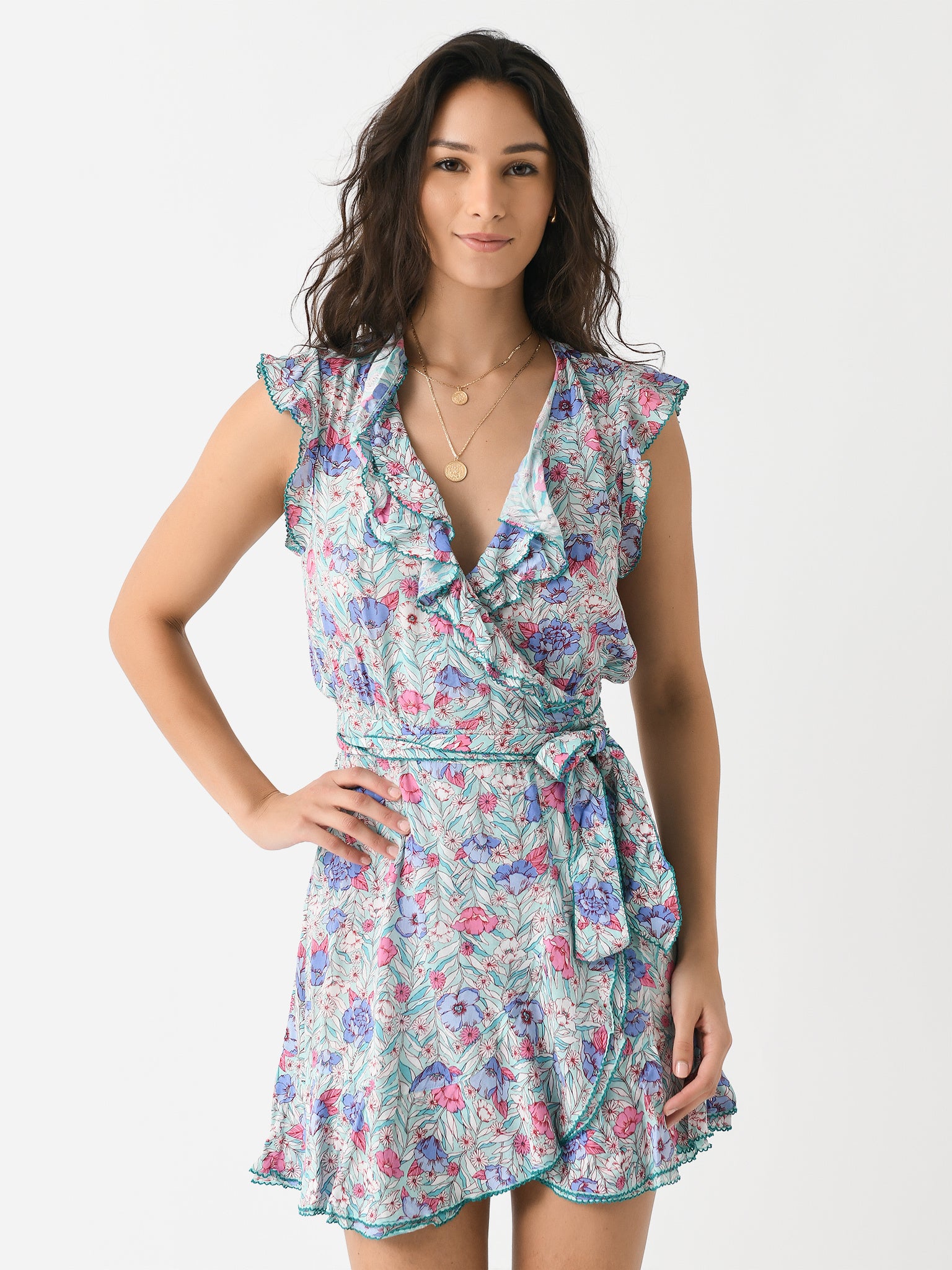 Poupette St Barth Women's Aude Mini Dress - Saint Bernard