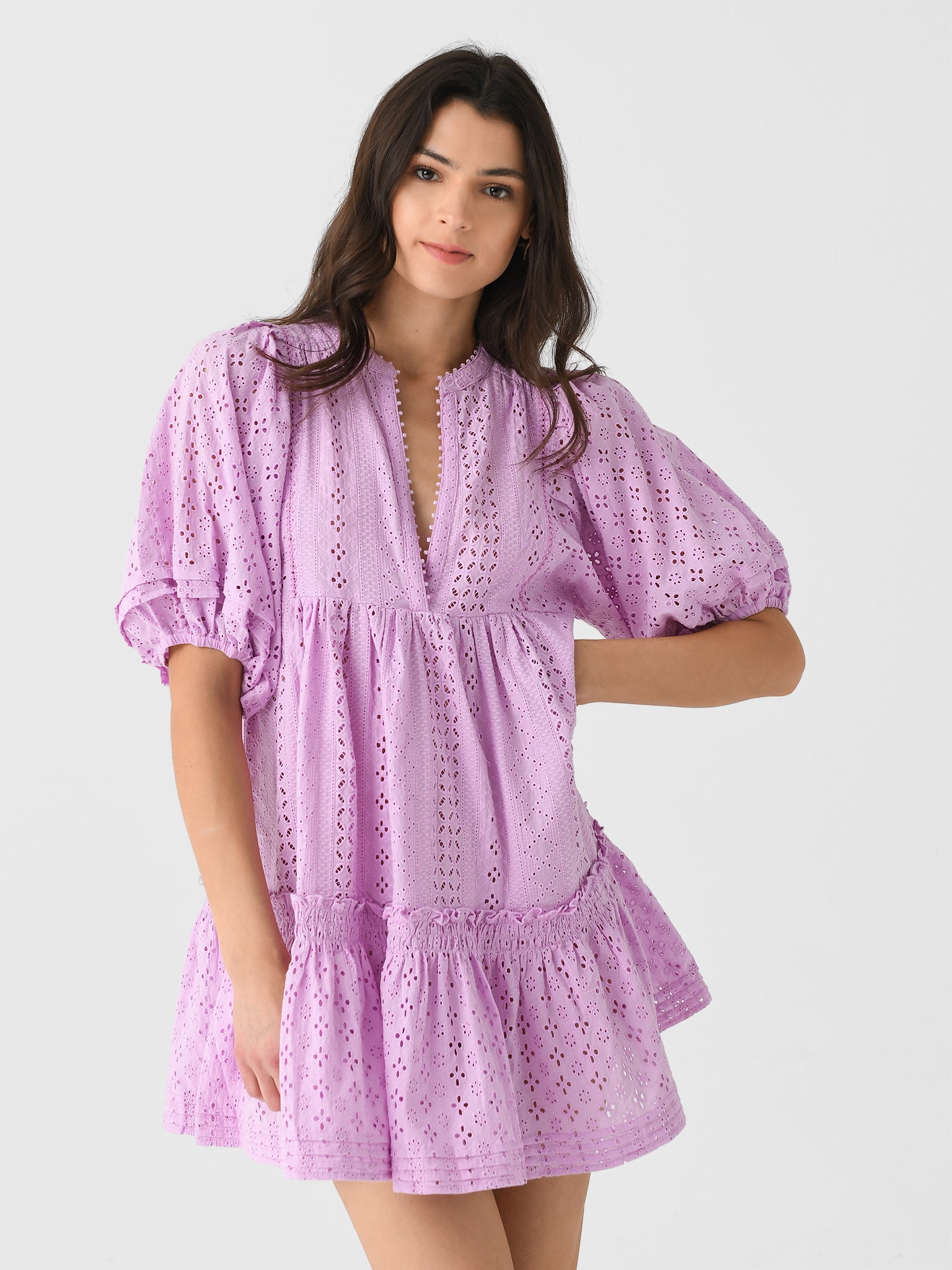 Poupette St Barth Women's Aria Mini Dress - Saint Bernard