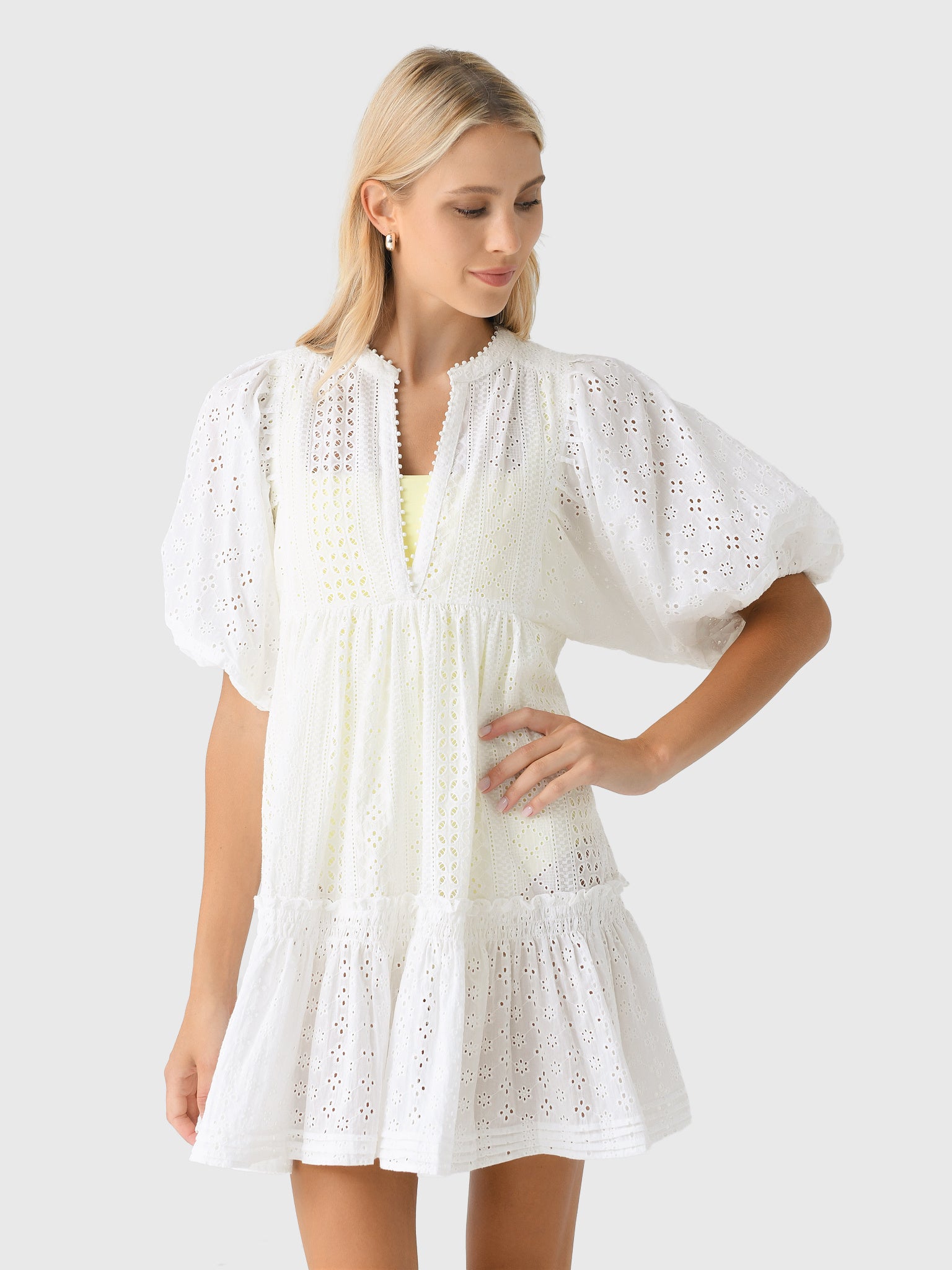 Poupette St Barth Women's Aria Mini Dress - Saint Bernard