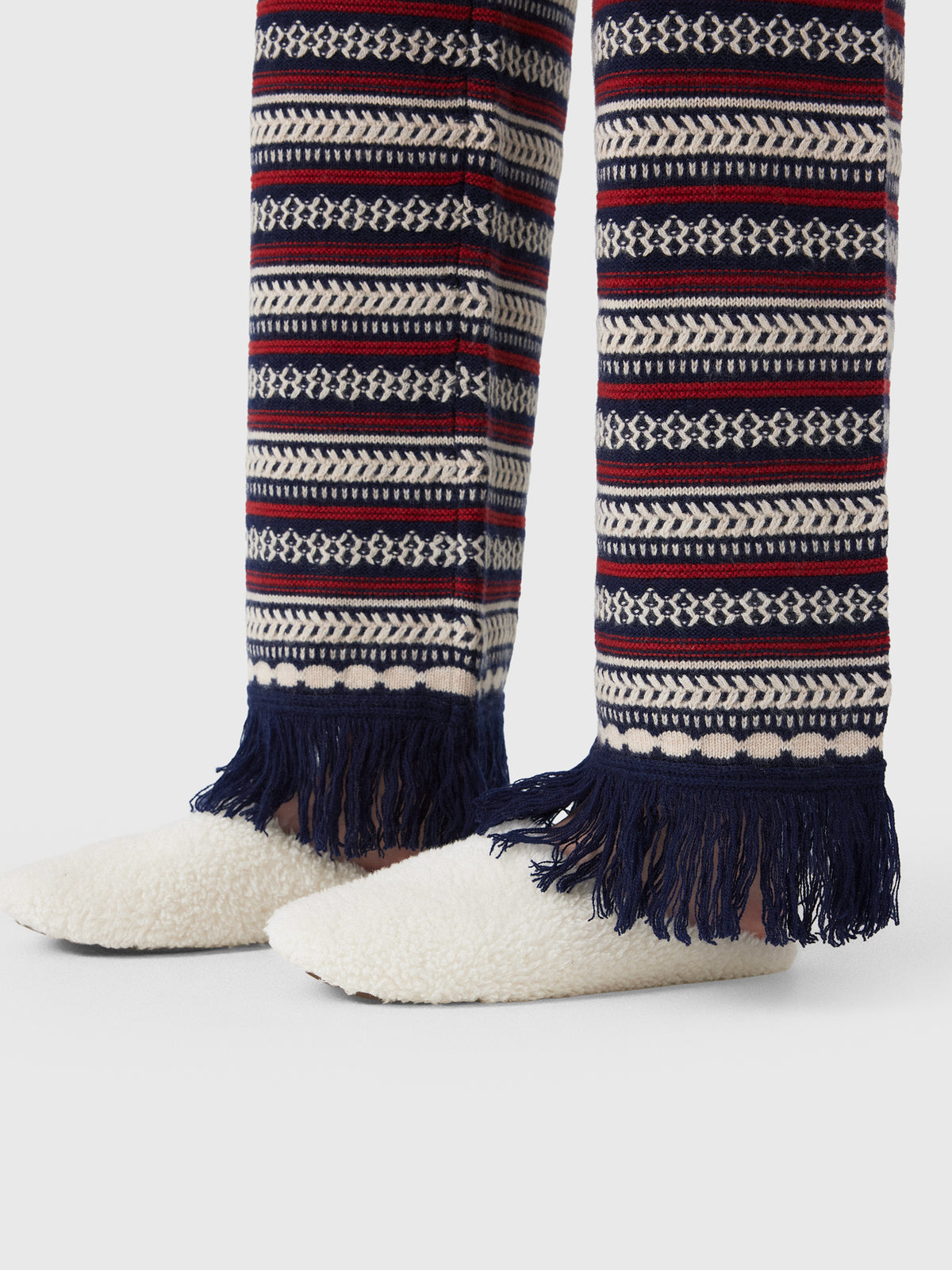 Guest In Residence Women's Western Stripe Pant - Saint Bernard