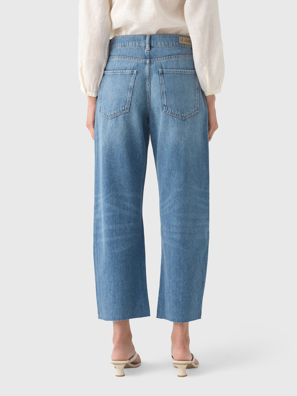 Le Jean Women's Nomad Ankle Jean - Saint Bernard
