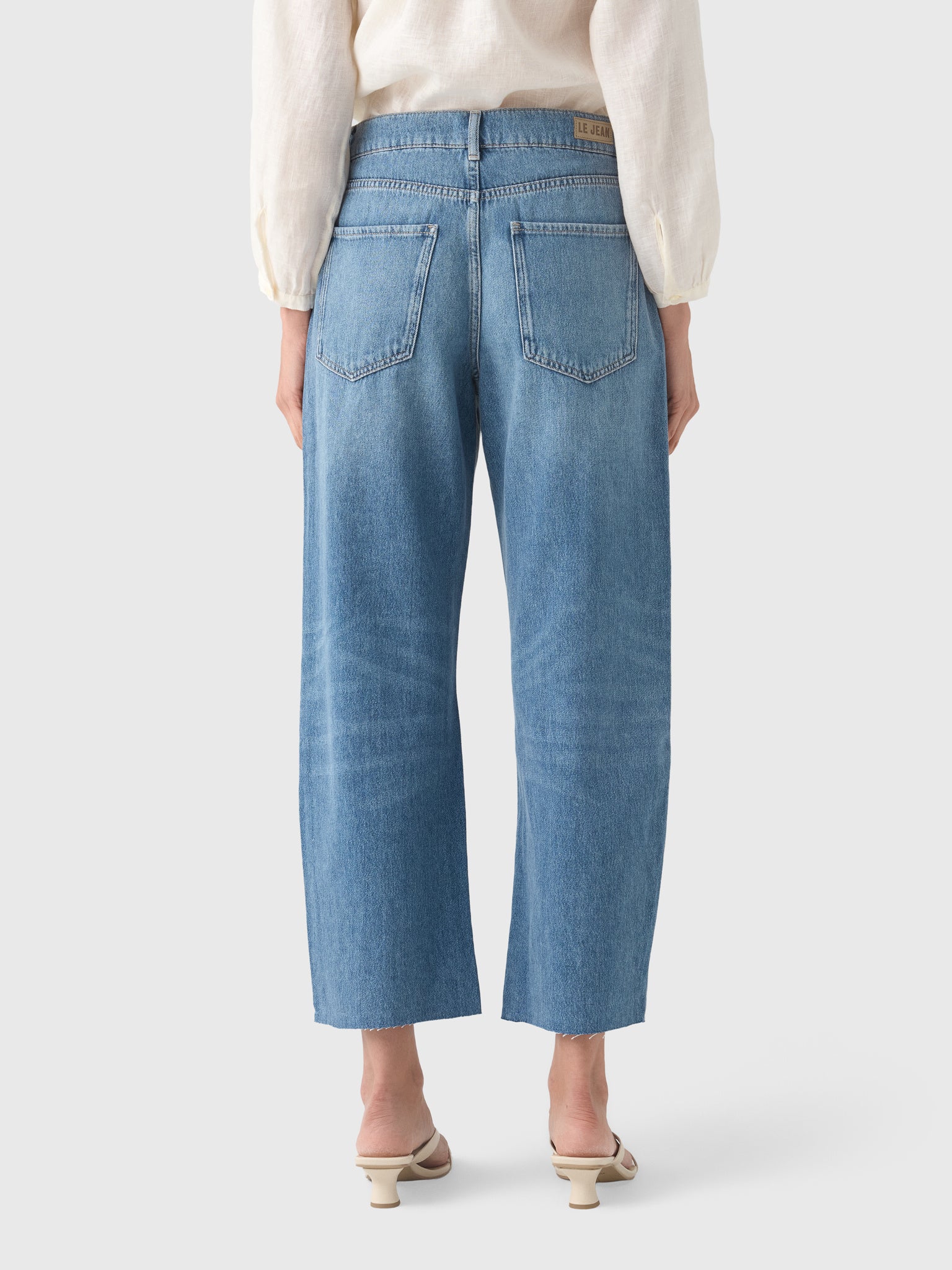 Le Jean Women's Nomad Ankle Jean - Saint Bernard