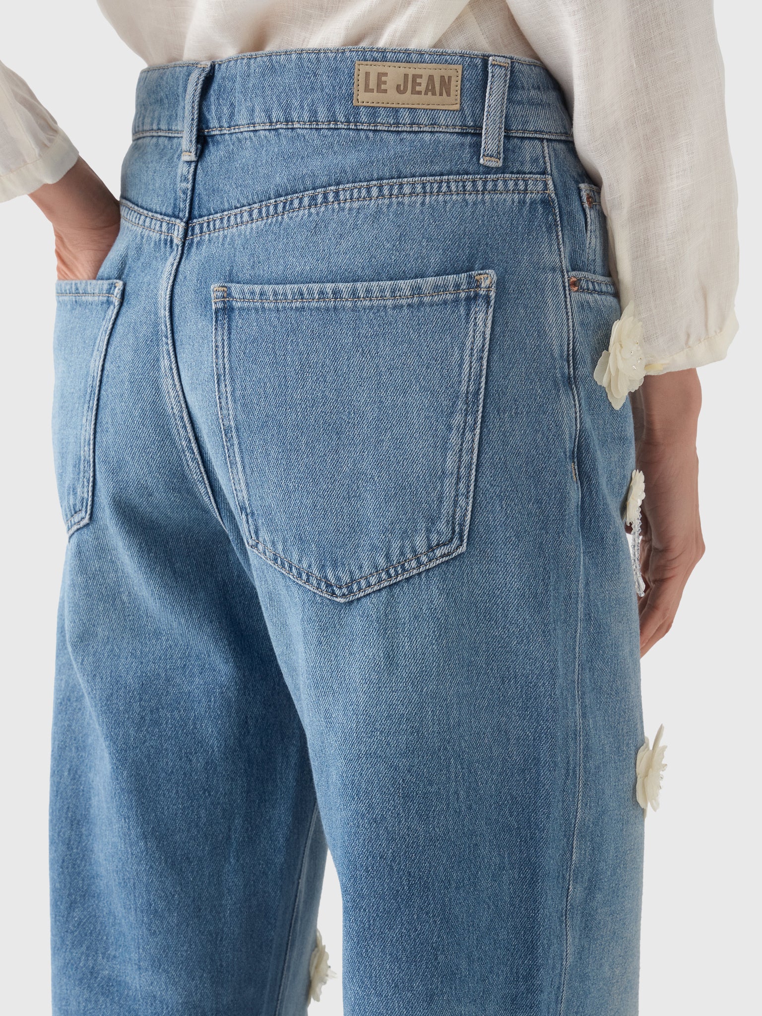 Le Jean Women's Nomad Ankle Jean - Saint Bernard