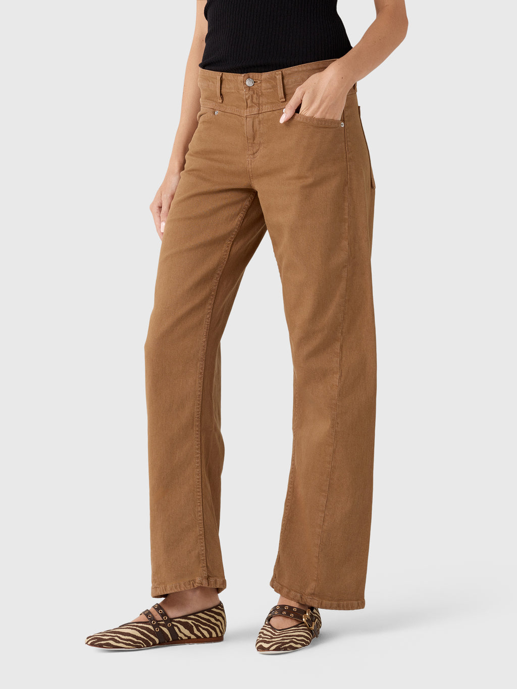 Le Jean Women's Selena Long Jean - Saint Bernard