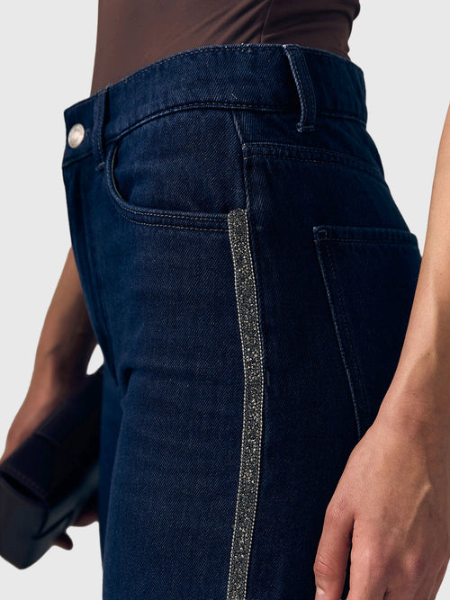 Le Jean Women's Beaded Column Jean