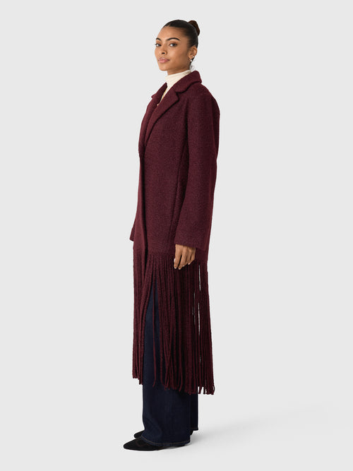 Simon Miller Women's Vero Fringe Coat