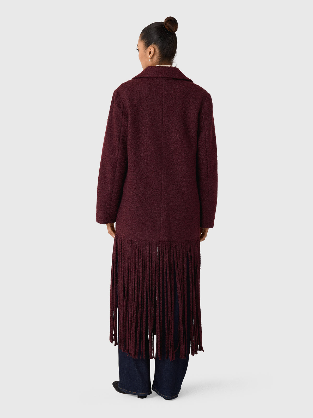 Simon Miller Women's Vero Fringe Coat - Saint Bernard