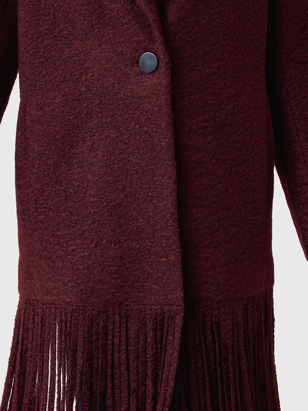 Simon Miller Women's Vero Fringe Coat - Saint Bernard